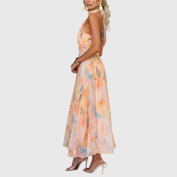 Emily & Isabella Brooks | Halter Maxi Dress