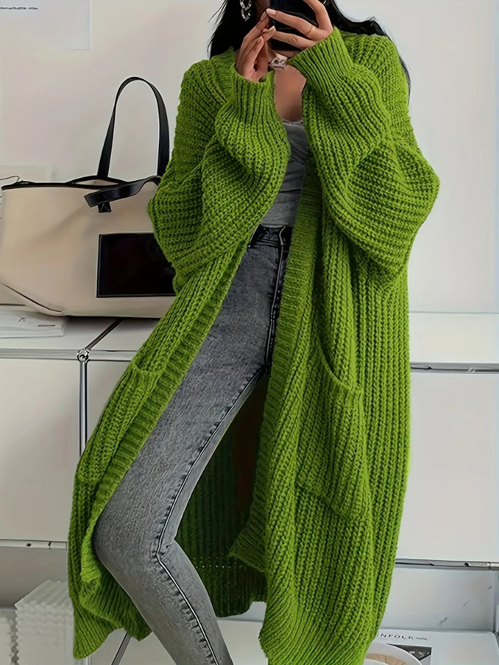 Emily & Isabella Brooks | Longline Cardigan in Cozy Fabric
