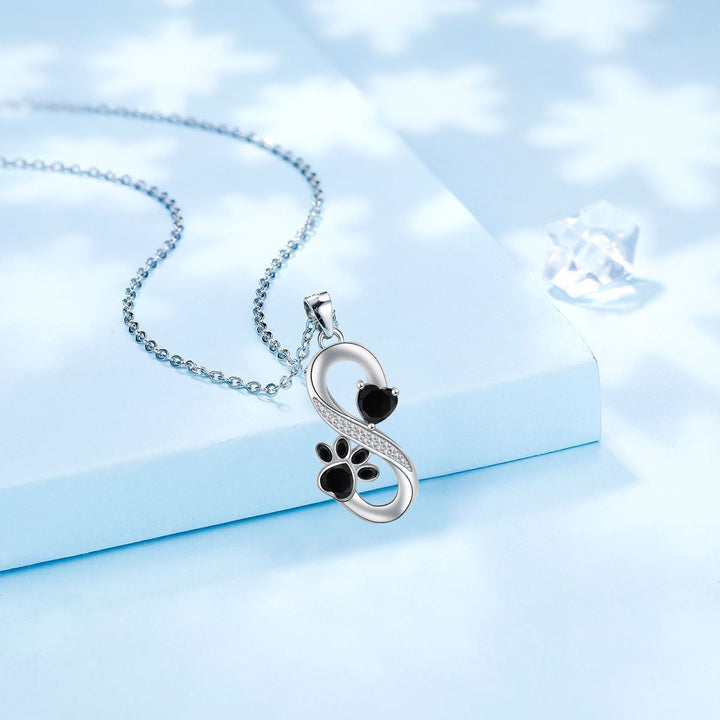 Emily & Isabella Brooks | Infinite Symbol Necklace in Silver