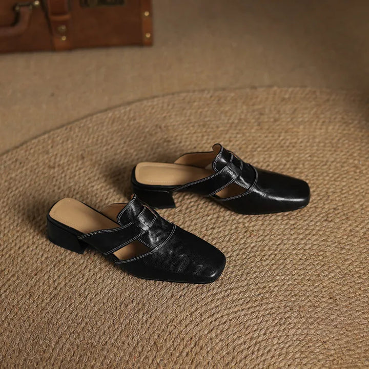 Emily & Isabella Brooks | Genuine Leather Mules