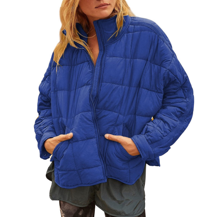 Emily & Isabella Brooks | Lightweight Compact Zip Puffer Jacket