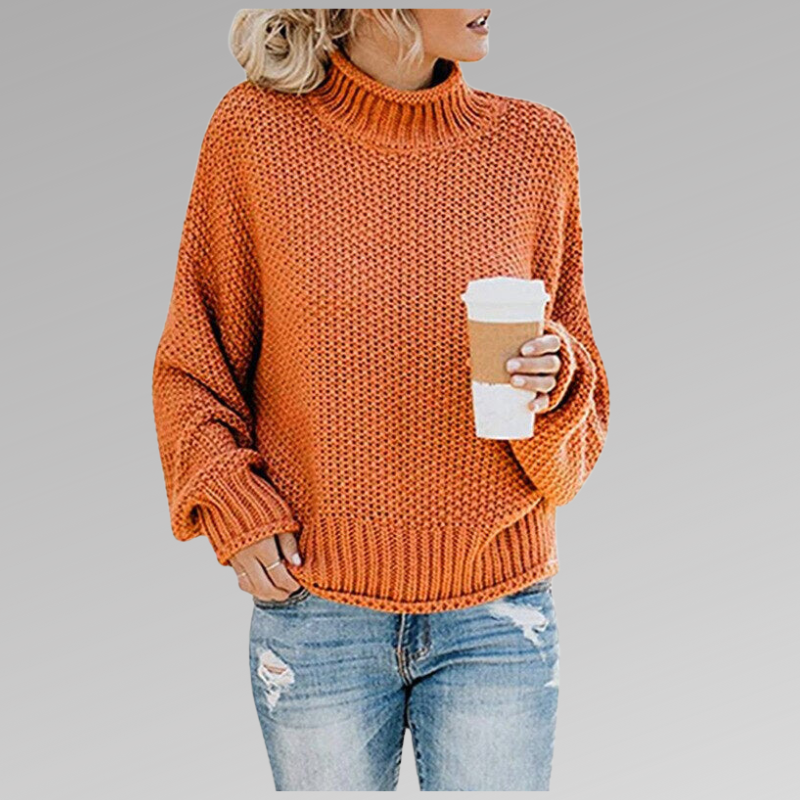 Emily & Isabella Brooks | High Collar Pullover