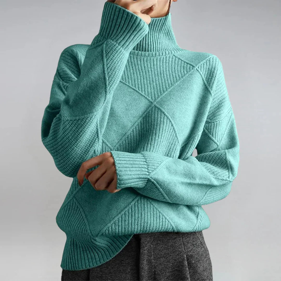 Emily & Isabella Brooks | Luxe Turtleneck Sweater