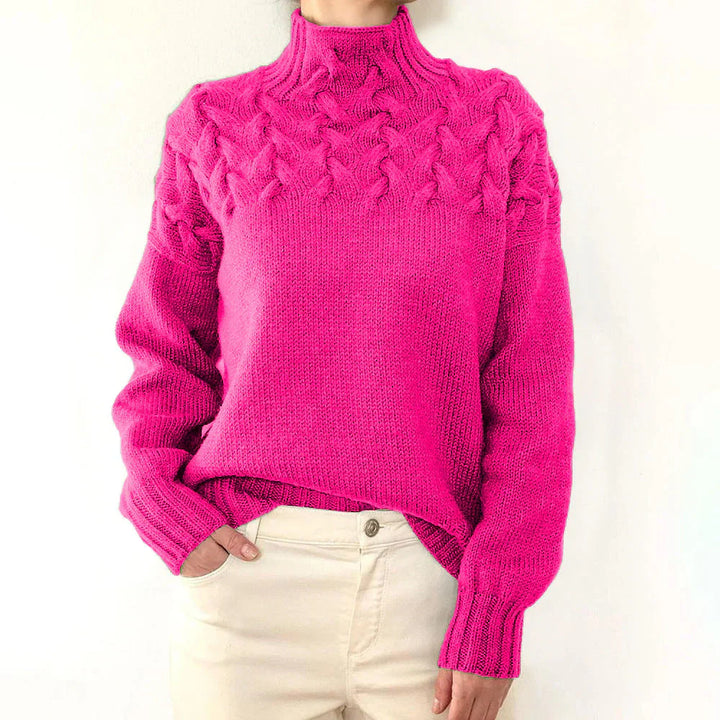 Emily & Isabella Brooks | Warm Knitted Turtleneck