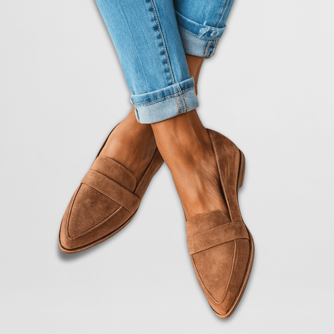 Emily & Isabella Brooks | Orthopedic Soft Suede Loafers