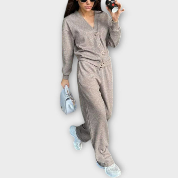 Emily & Isabella Brooks | Cardigan and Pants Set