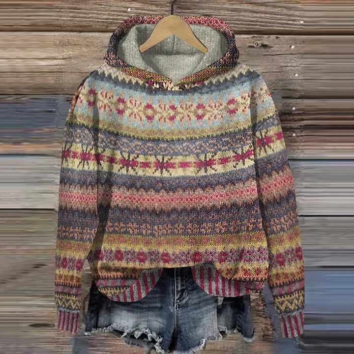 Emily & Isabella Brooks | Ethnic Retro Hoodie