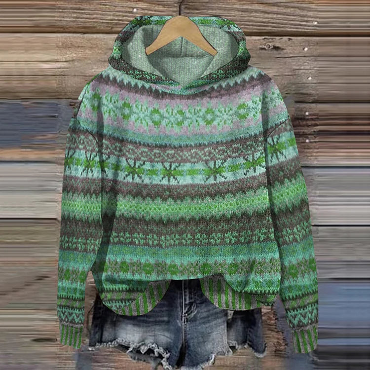 Emily & Isabella Brooks | Ethnic Retro Hoodie