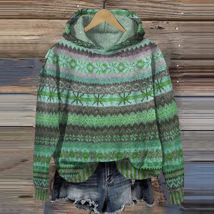 Emily & Isabella Brooks | Ethnic Retro Hoodie