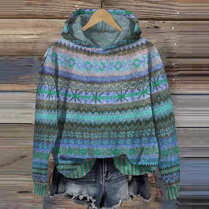 Emily & Isabella Brooks | Ethnic Retro Hoodie