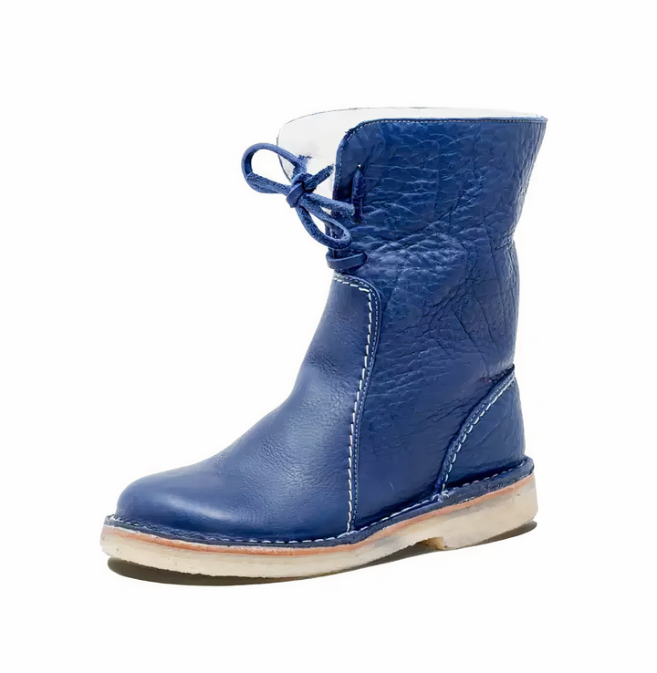 Emily & Isabella Brooks | Women's Casual Leather Mid-Calf Boots