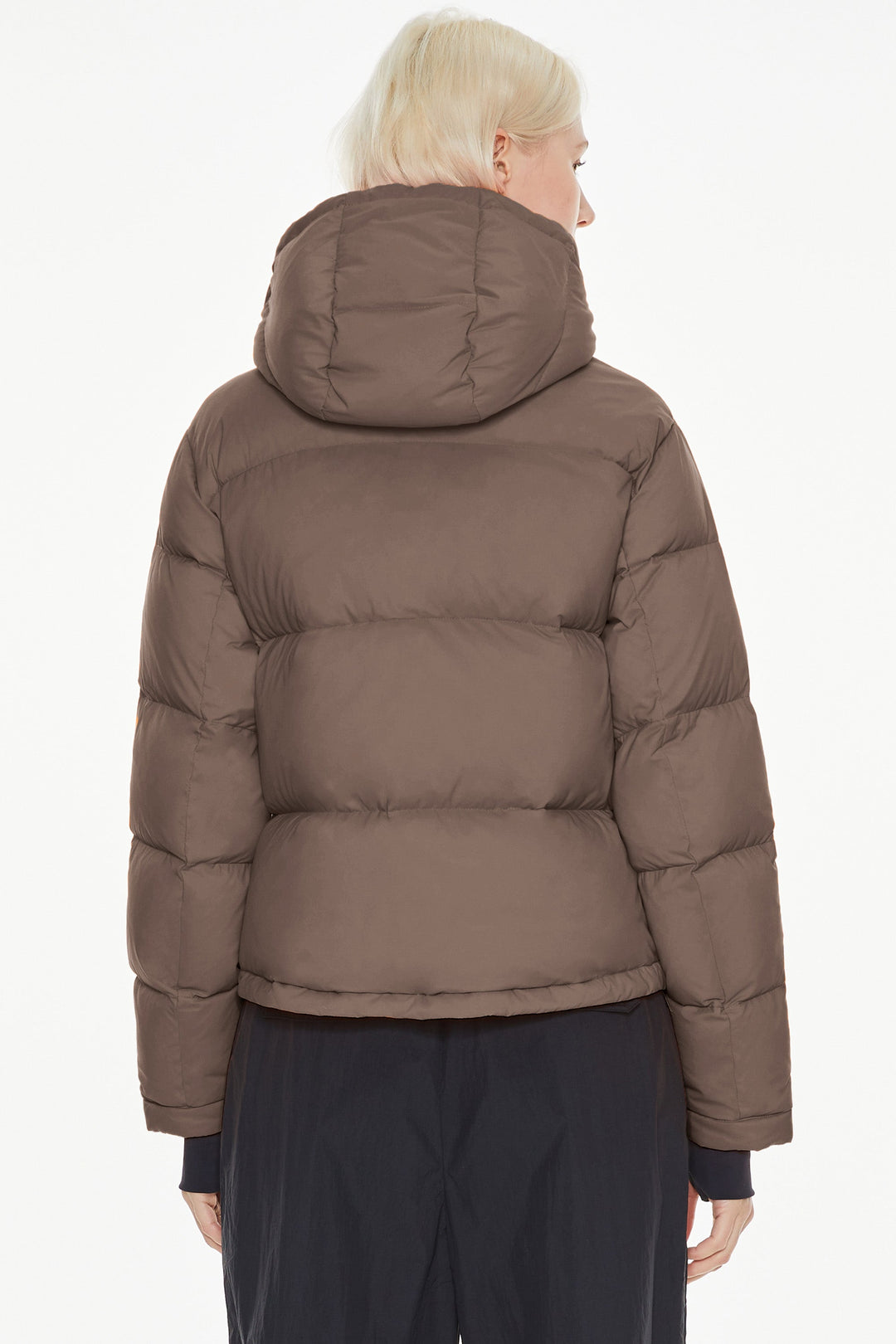 Emily & Isabella Brooks | Cropped Thermal Down Puffer Jacket