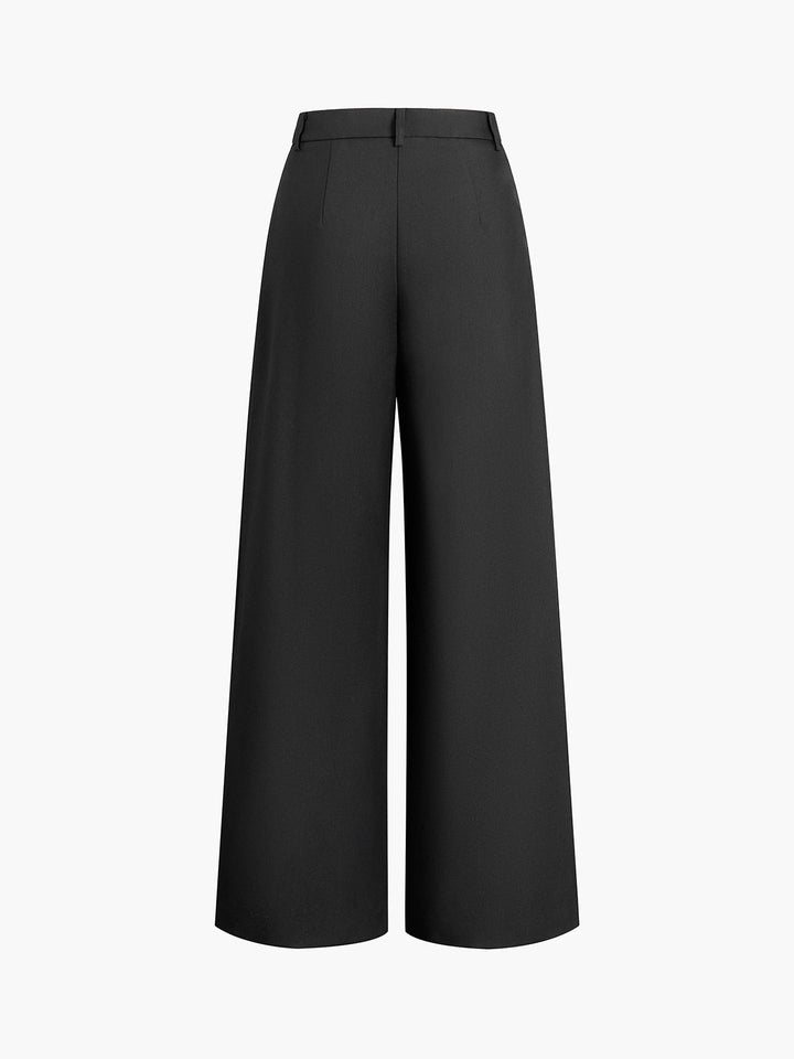 Emily & Isabella Brooks | Solid Wide Leg Pants