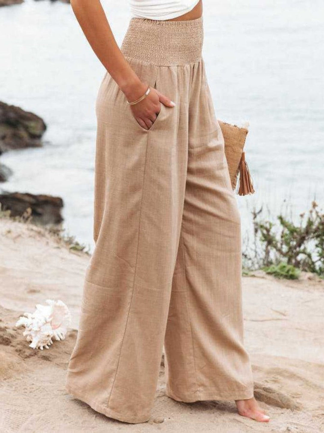 Emily & Isabella Brooks | Wide-Leg Trousers