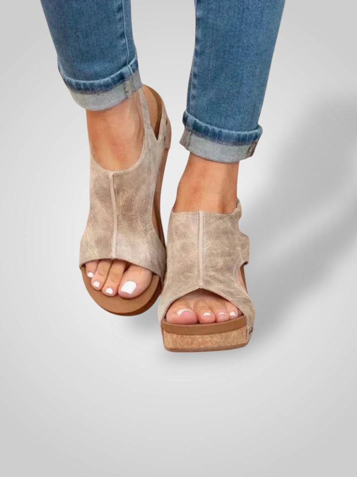 Emily & Isabella Brooks | Leather Orthopedic Sandals