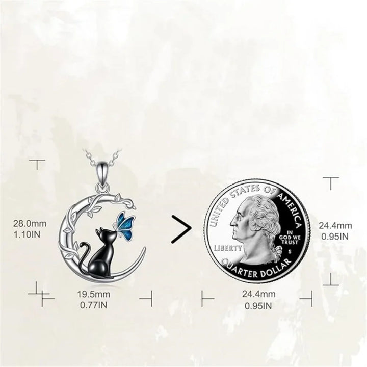 Emily & Isabella Brooks | Butterfly Crystal Pendant Necklace