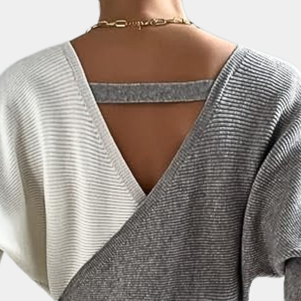 Emily & Isabella Brooks | Knitted Dress for Winter