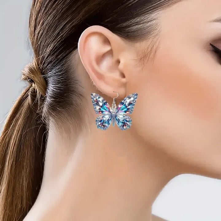 Emily & Isabella Brooks | Statement Earrings in Sparkling Finish
