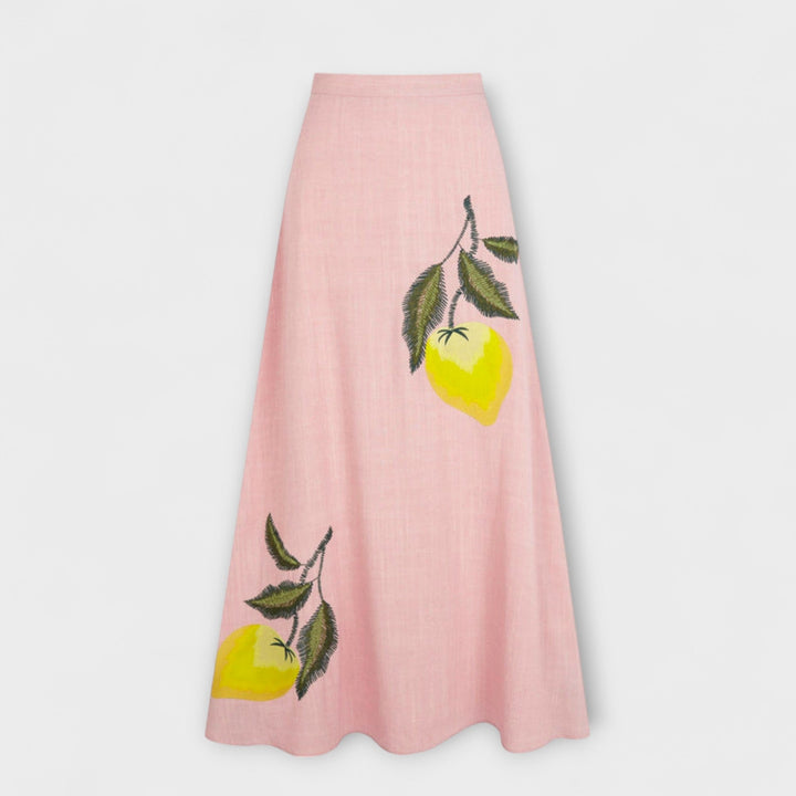 Emily & Isabella Brooks | Amalfi Print Midi Skirt