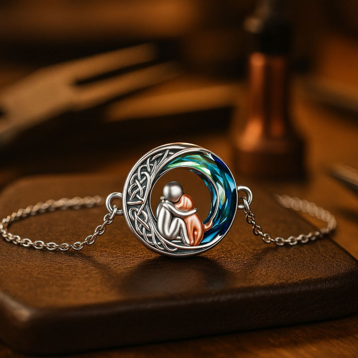 Emily & Isabella Brooks | Adjustable Dog Charm Bracelet in Sterling Silver