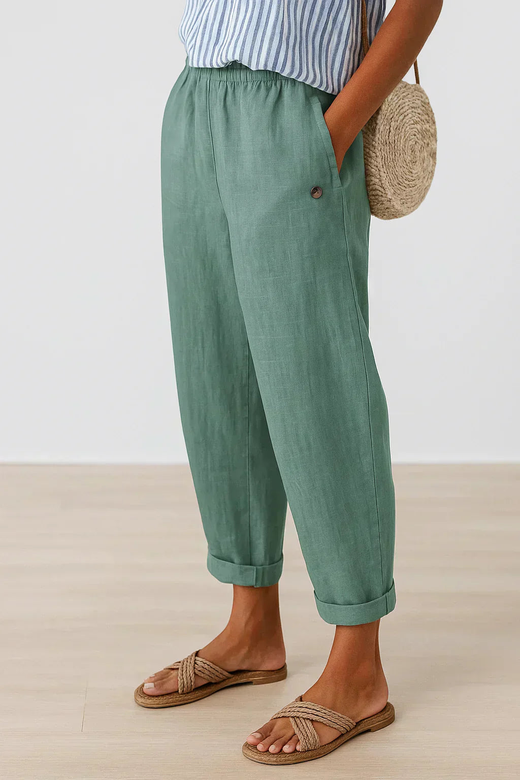 Emily & Isabella Brooks | Lightweight Linen and Cotton Blend Comfort