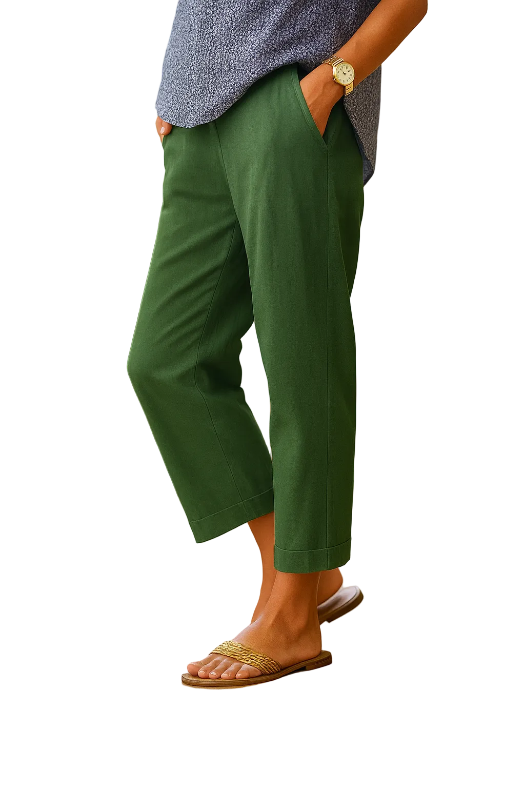 Emily & Isabella Brooks | Elegant Lightweight Trousers