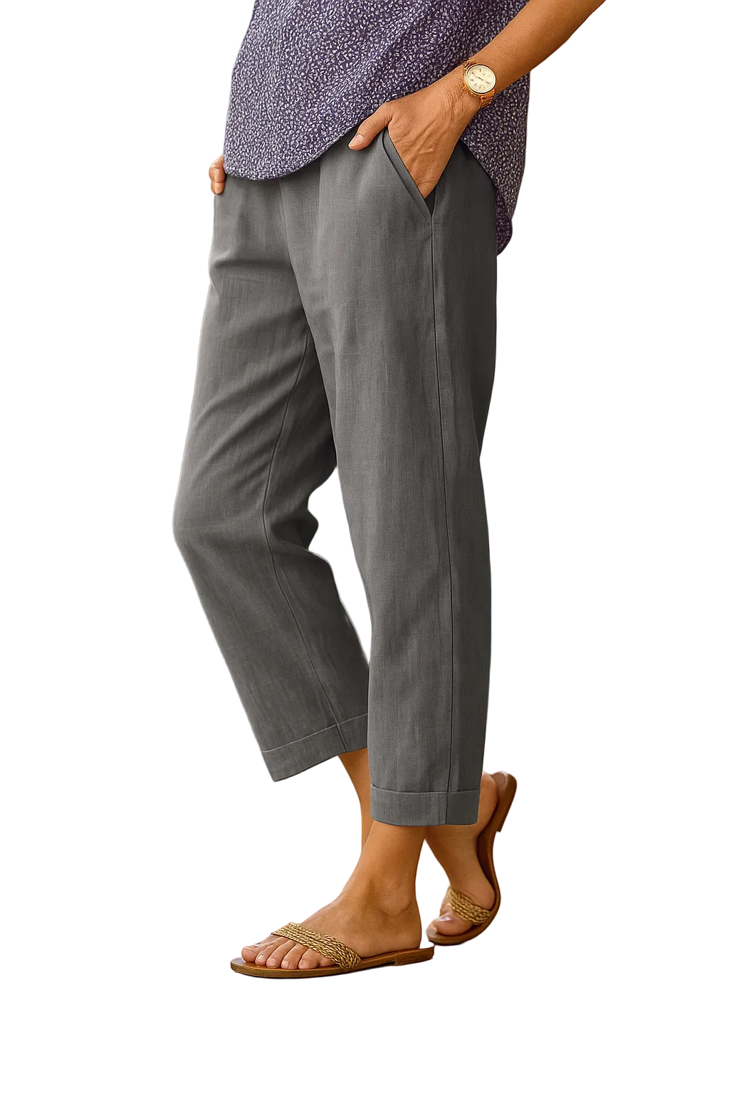 Emily & Isabella Brooks | Elegant Lightweight Trousers