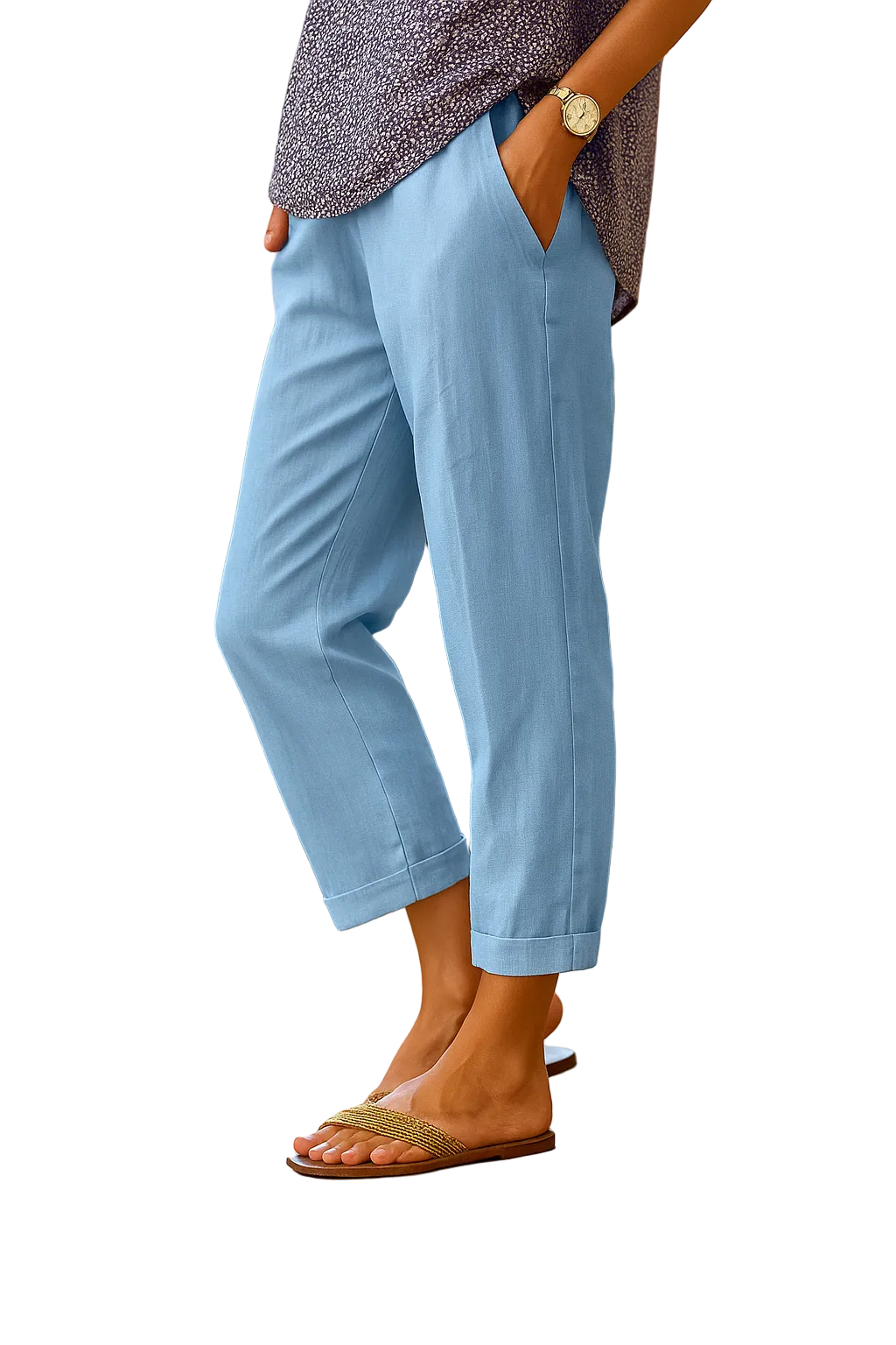 Emily & Isabella Brooks | Elegant Lightweight Trousers
