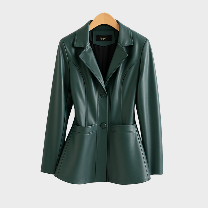 Emily & Isabella Brooks | Sheepfur Leather Jacket
