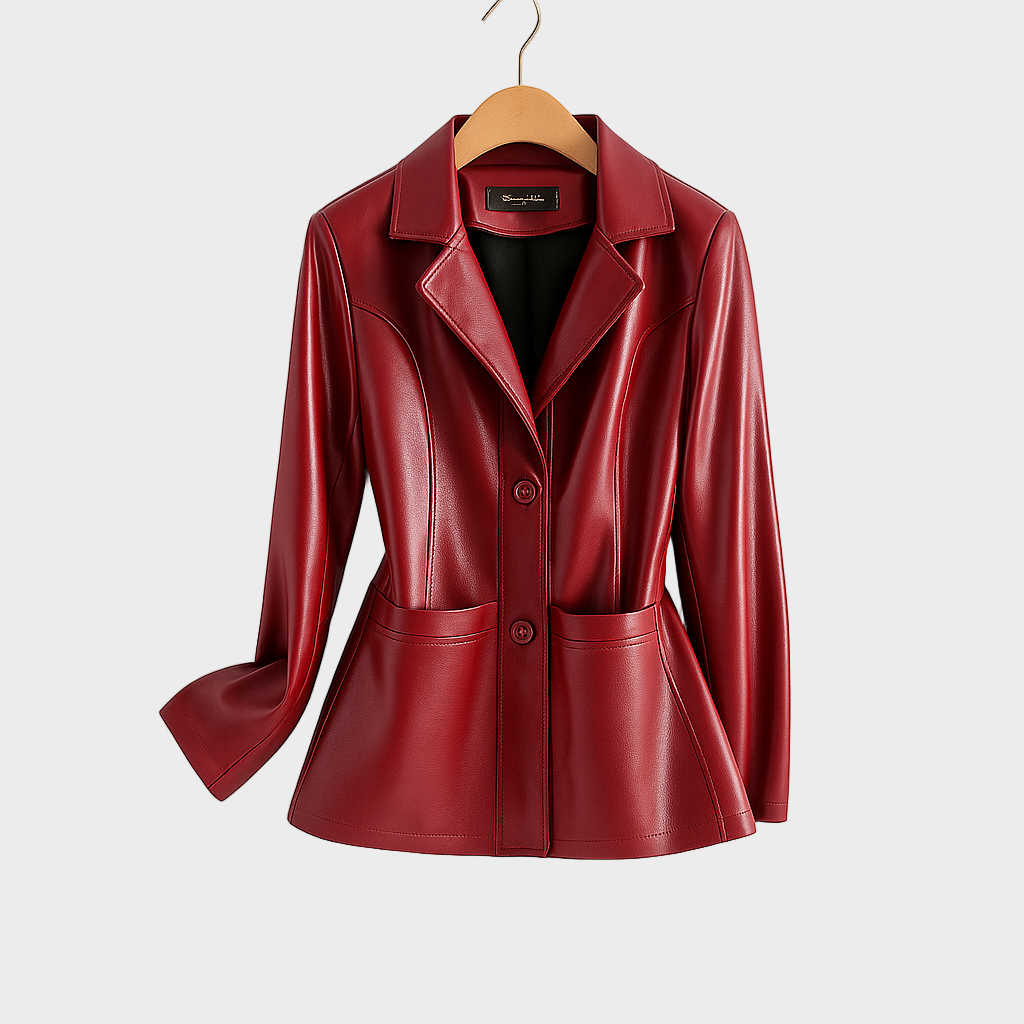Emily & Isabella Brooks | Sheepfur Leather Jacket