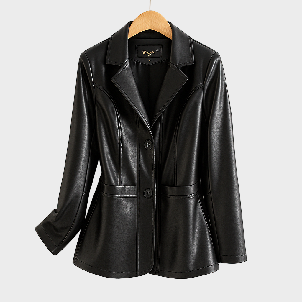Emily & Isabella Brooks | Sheepfur Leather Jacket