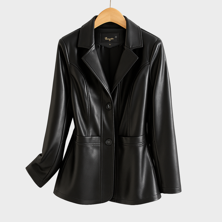 Emily & Isabella Brooks | Sheepfur Leather Jacket
