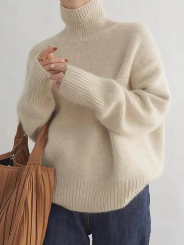 Emily & Isabella Brooks | Luxe Turtleneck Sweater