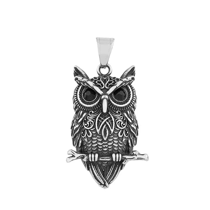 Emily & Isabella Brooks | Pendant Necklace in Vintage Owl Design