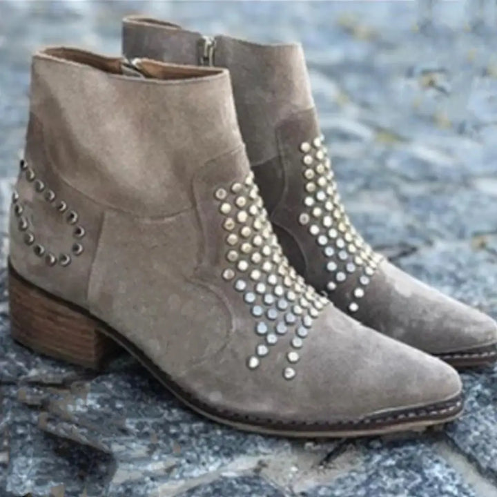 Emily & Isabella Brooks | Ankle Boots with Studs