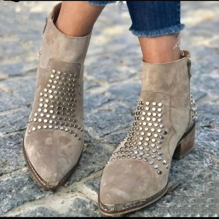 Emily & Isabella Brooks | Ankle Boots with Studs