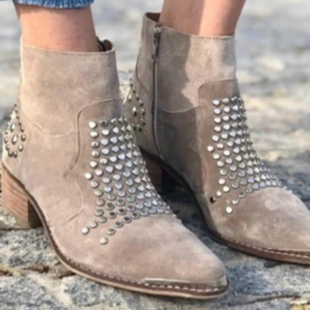 Emily & Isabella Brooks | Ankle Boots with Studs