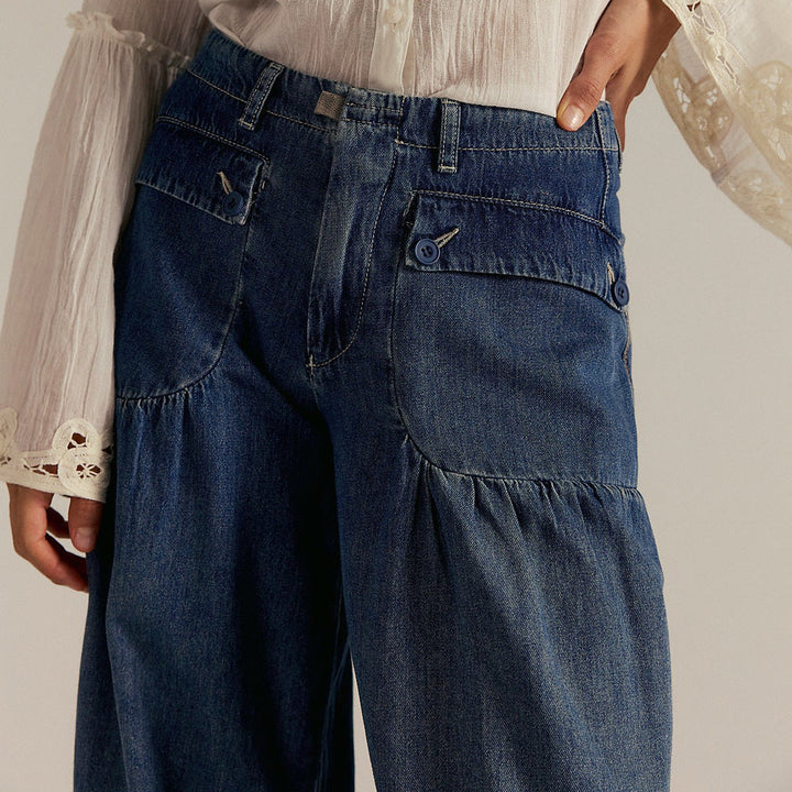 Emily & Isabella Brooks | Wide-leg jeans