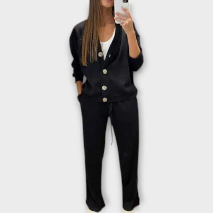 Emily & Isabella Brooks | Cardigan and Pants Set