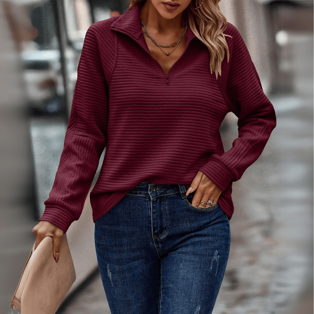 Emily & Isabella Brooks | Half-Zip Pullover