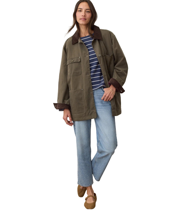 Emily & Isabella Brooks | Waxed Barn Jacket