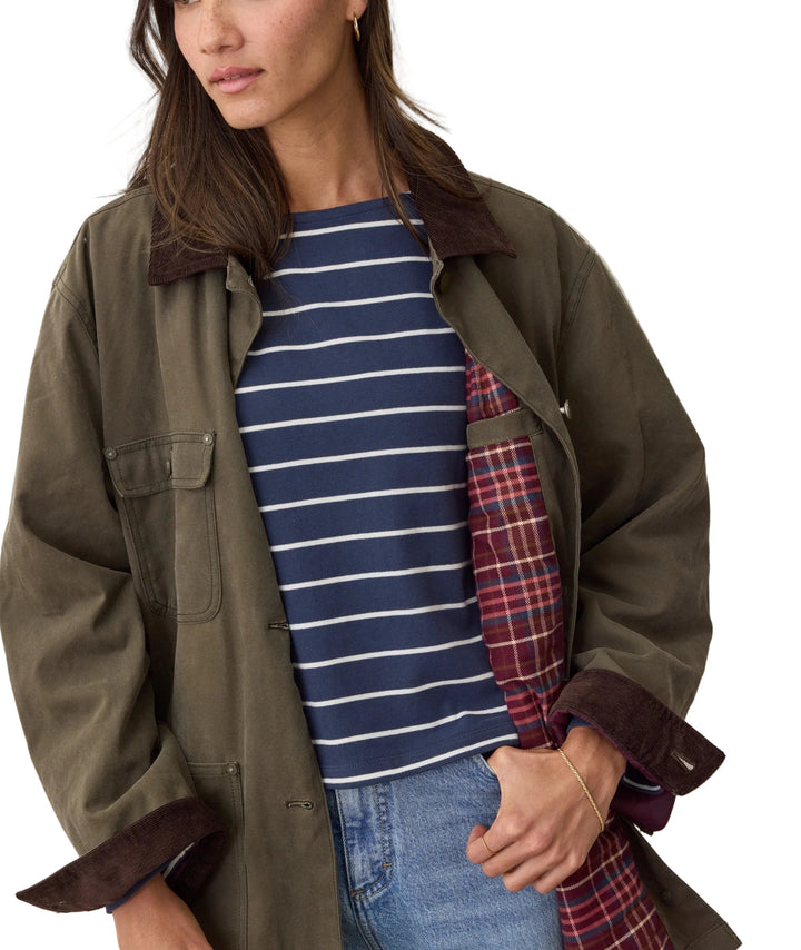 Emily & Isabella Brooks | Waxed Barn Jacket