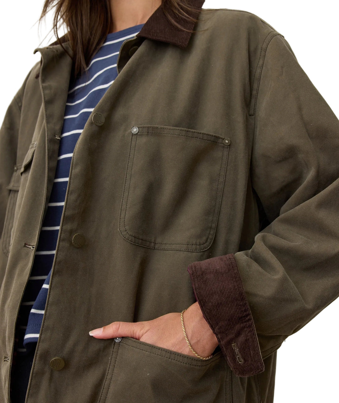 Emily & Isabella Brooks | Waxed Barn Jacket