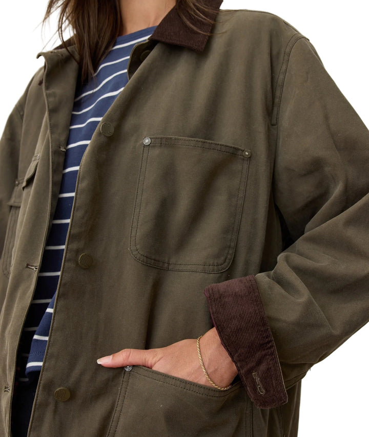 Emily & Isabella Brooks | Waxed Barn Jacket
