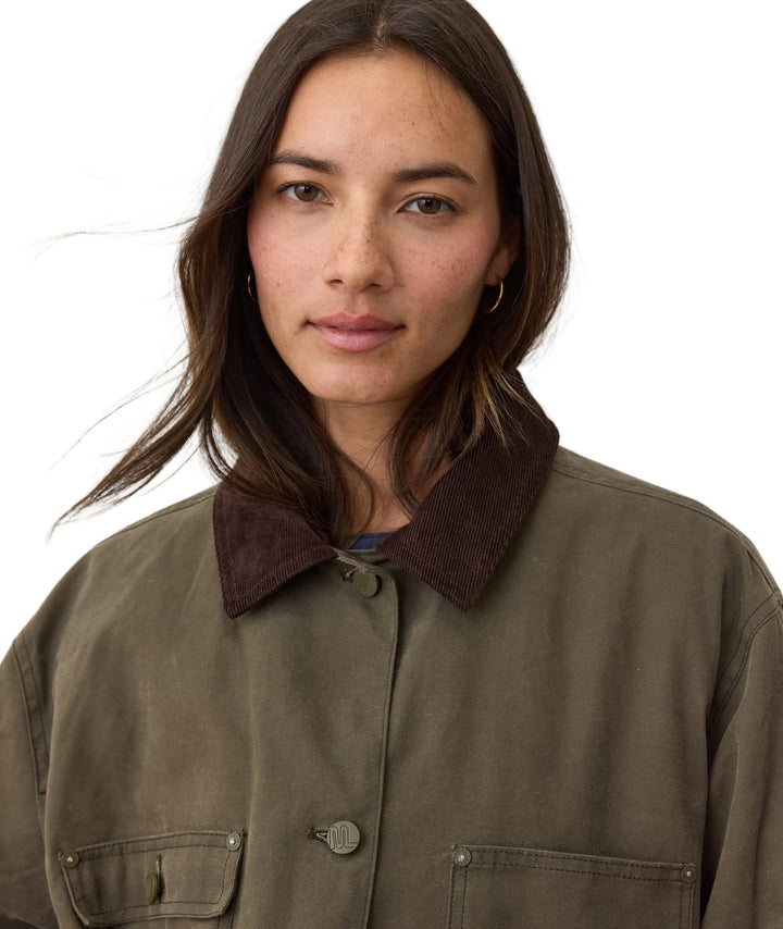 Emily & Isabella Brooks | Waxed Barn Jacket