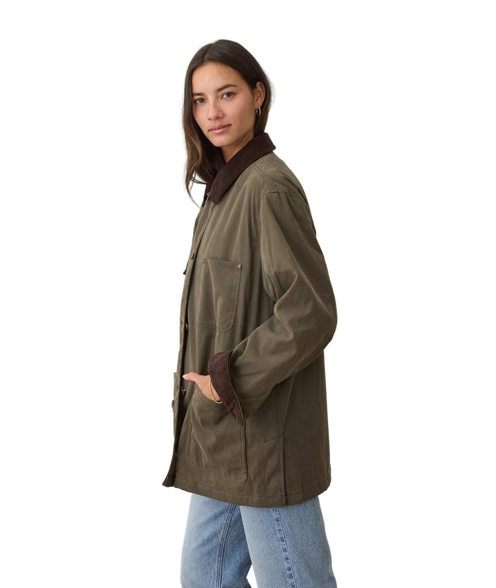Emily & Isabella Brooks | Waxed Barn Jacket