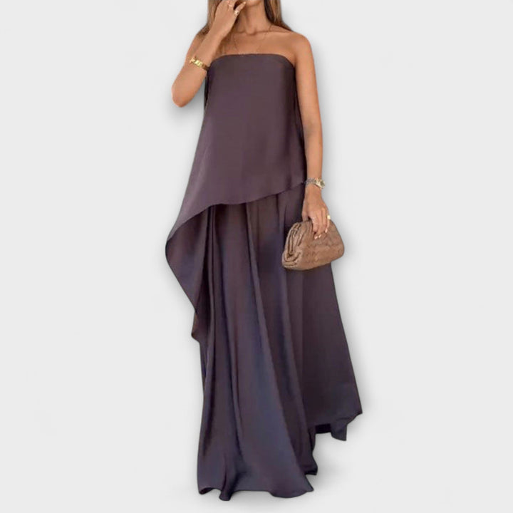 Emily & Isabella Brooks | Sleeveless Bandeau Top and Skirt