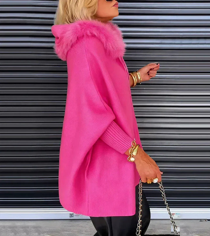 Emily & Isabella Brooks | Casual Parka with Hood and Fur