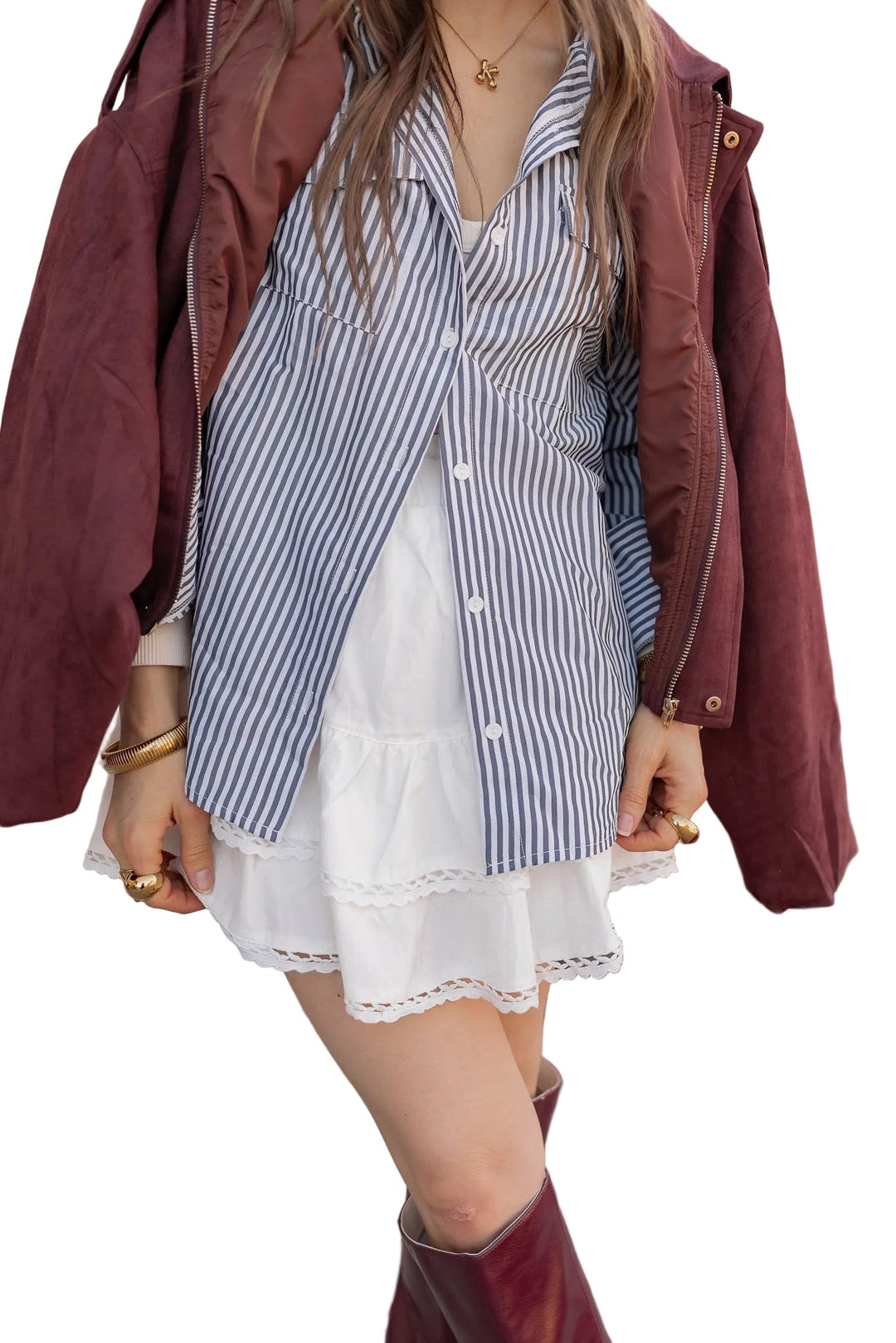 Emily & Isabella Brooks | Luxe Suede Jacket