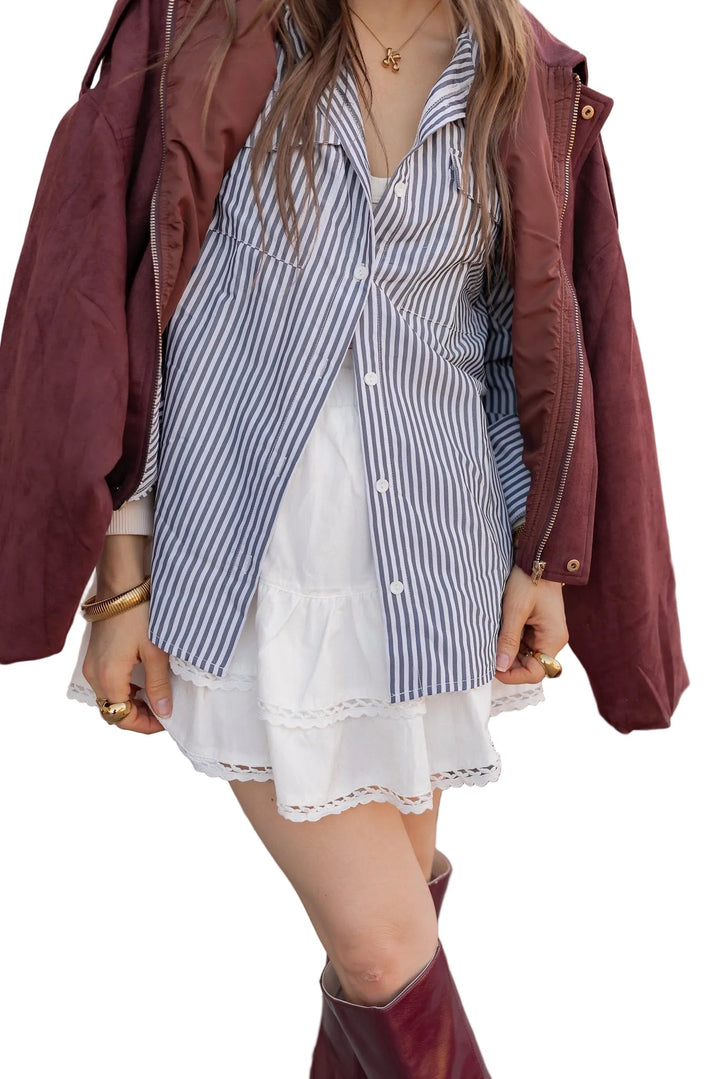 Emily & Isabella Brooks | Luxe Suede Jacket